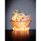 kevinsgiftshoppe Ceramic Noahs Ark Plug-In Night Light Home Decor Religious Decor Religious Gift Church Decor